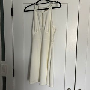 Short white dress. Never worn